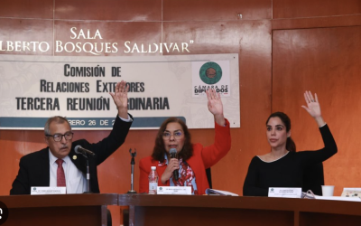APRUEBAN DICTAMEN PARA INCLUIR LA PARIDAD DE GÉNERO EN NOMBRAMIENTOS DE EMBAJADORES